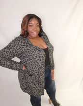 Load image into Gallery viewer, Cheetah Print Cardigan
